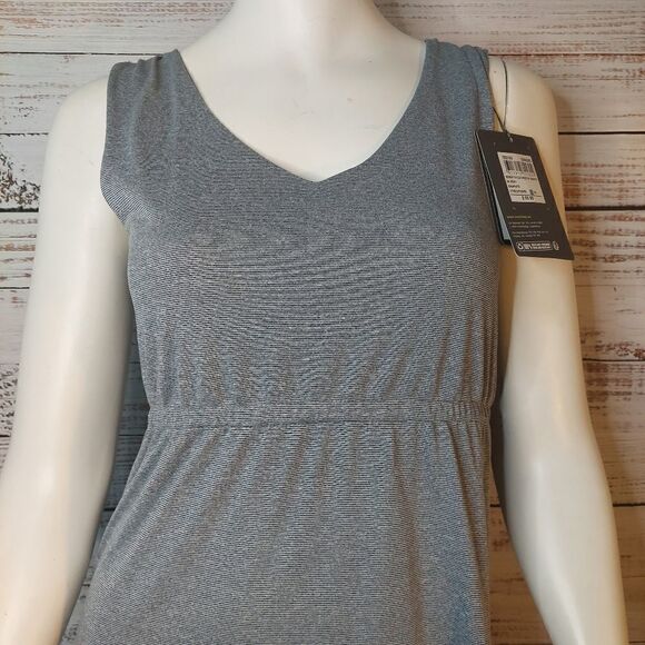 NWT McKinley Next Door to  Natuure Graphite Size XS Tank Dress - Picture 5 of 15
